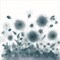 Soft Blue Botanical Spread by Angela Bawden 24" x 24" Canvas Wall Art